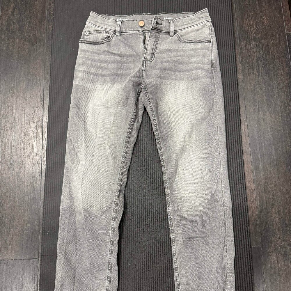 Mugsy Jeans "Beans" Gray Stretch Denim 31x30